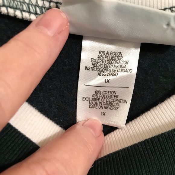 MC Energy Sportswear - Cardinal Sweatshirt Size 1X - Picture 5 of 6